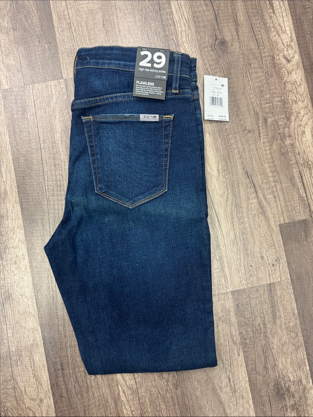 Joe's Jeans High Rise Skinny Jeans - Dark Blue